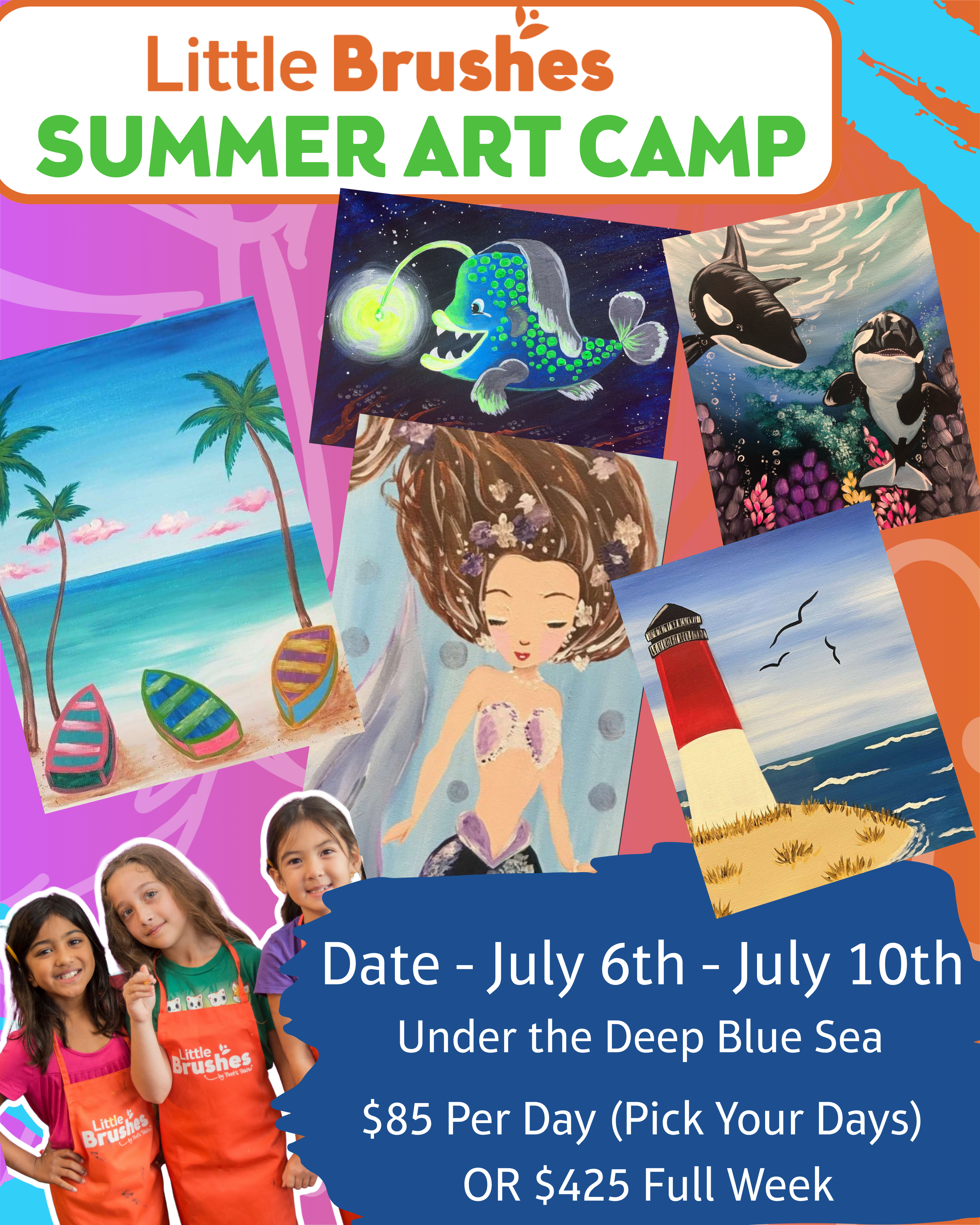 Little Brushes: Summer Camp